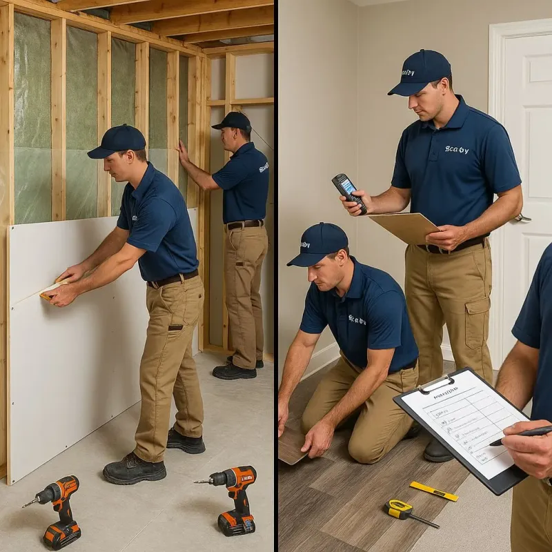 Repairs and Reconstruction process in Cass County, IL